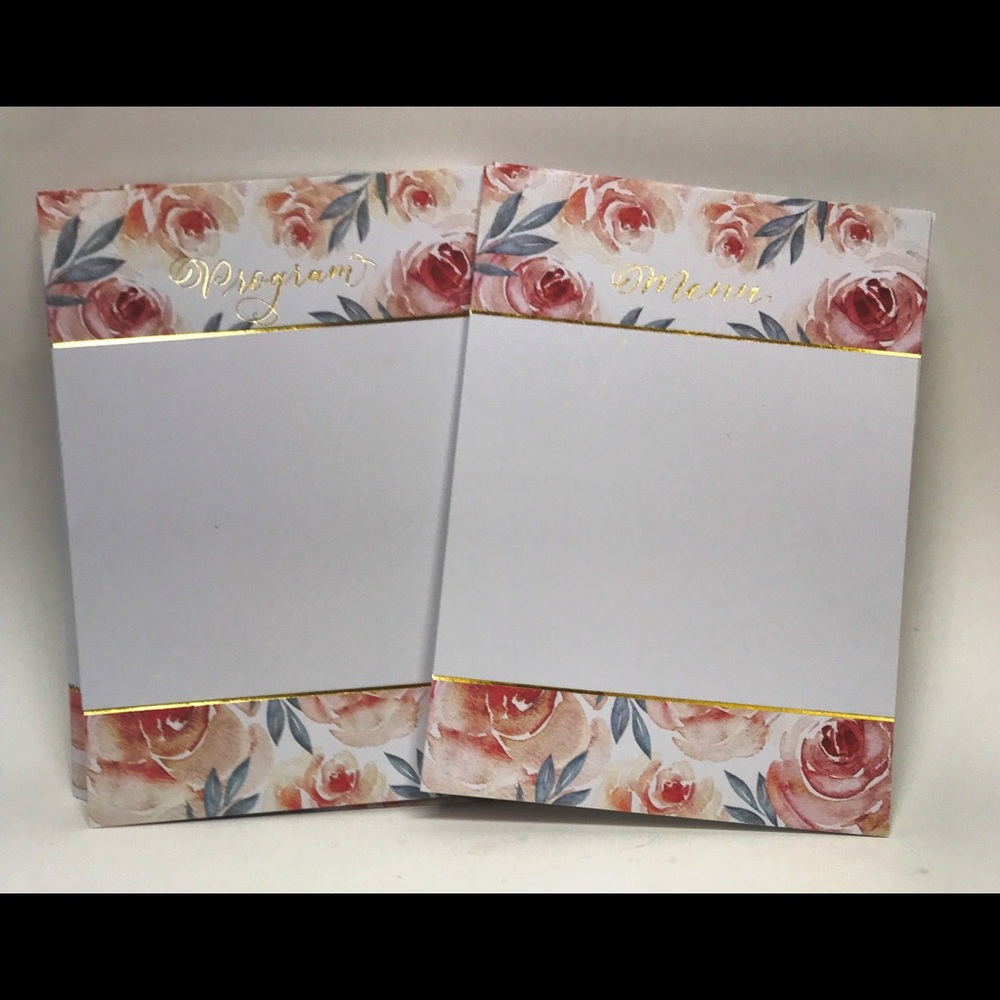 Save The Date 25 pc Menu & Program Set - Picture 7 of 7